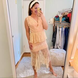 Vone Anthropologie Pink Dress 10